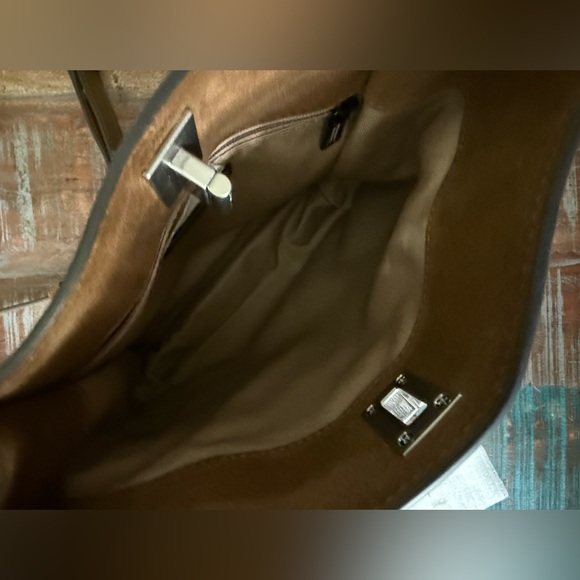 Rebecca Minkoff Darren Small Suede Shoulder Crossbody Bag - Picture 8 of 13